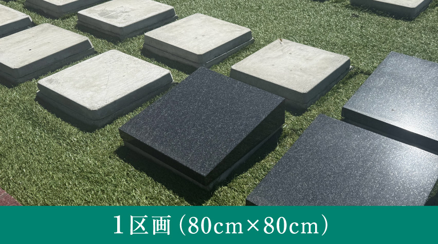 1区画